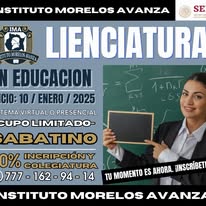 Promoción Instituto Morelos Avanza 3